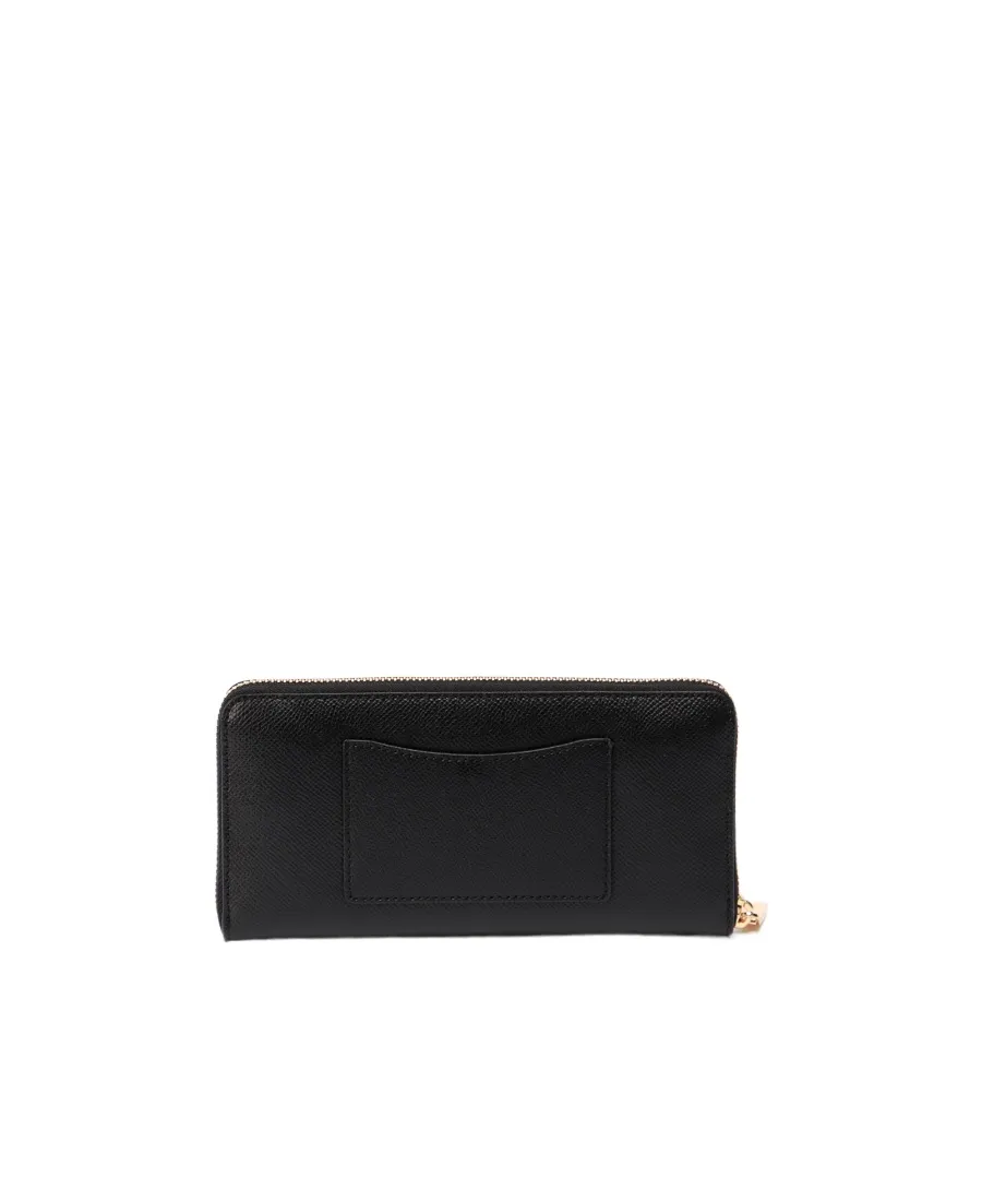 Logo-Plaque Leather Wallet