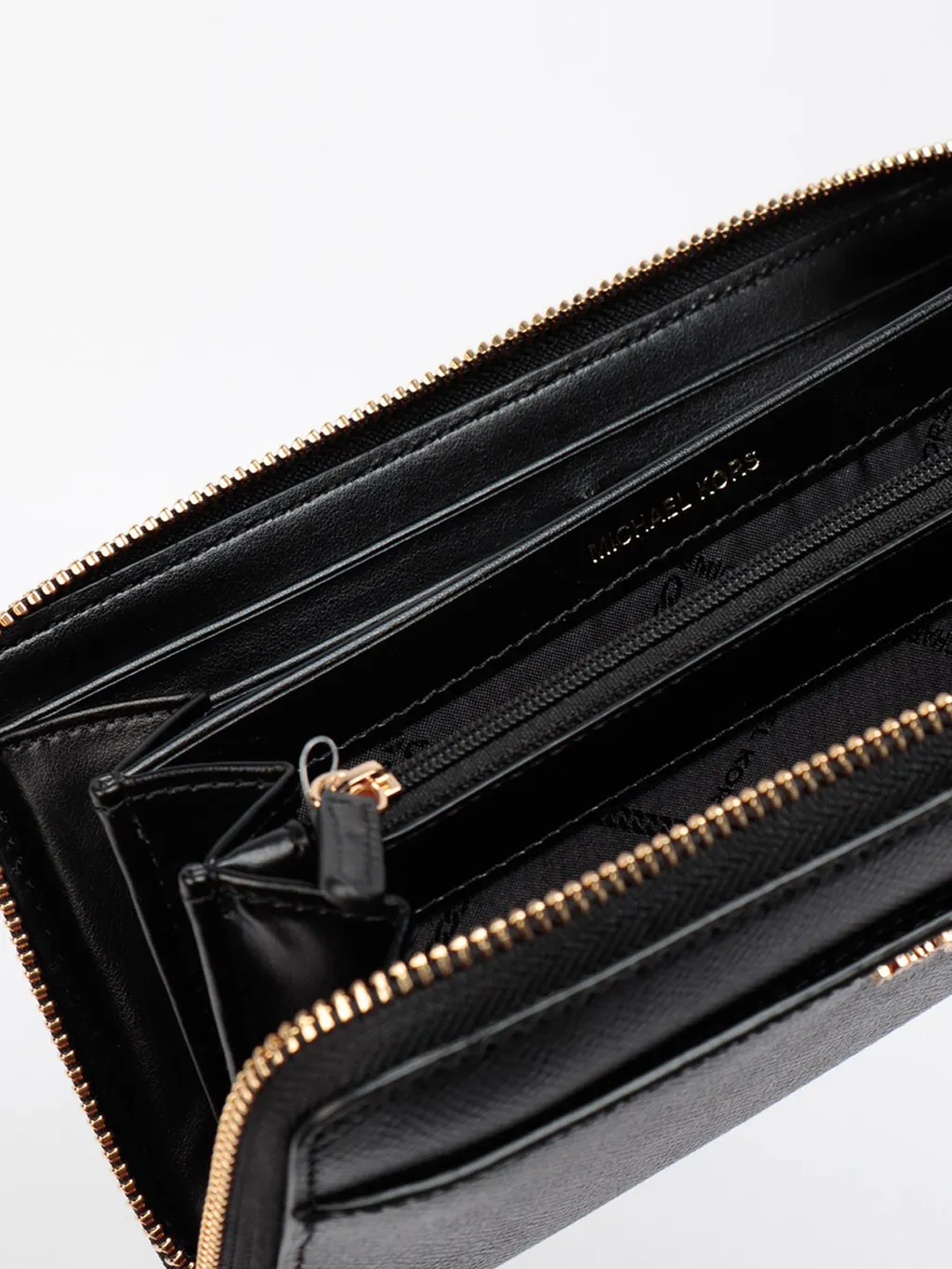 Logo-Plaque Leather Wallet