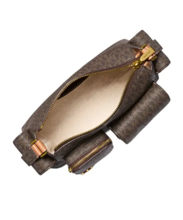 Dakota Logo-Print Crossbody Bag