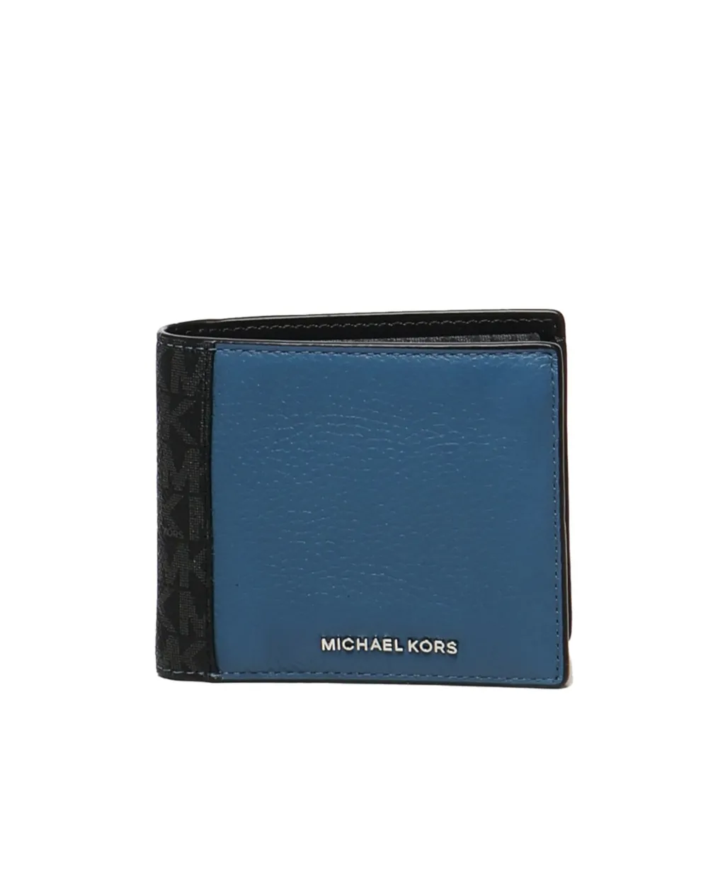 Logo Lettering Bi-Fold Wallet