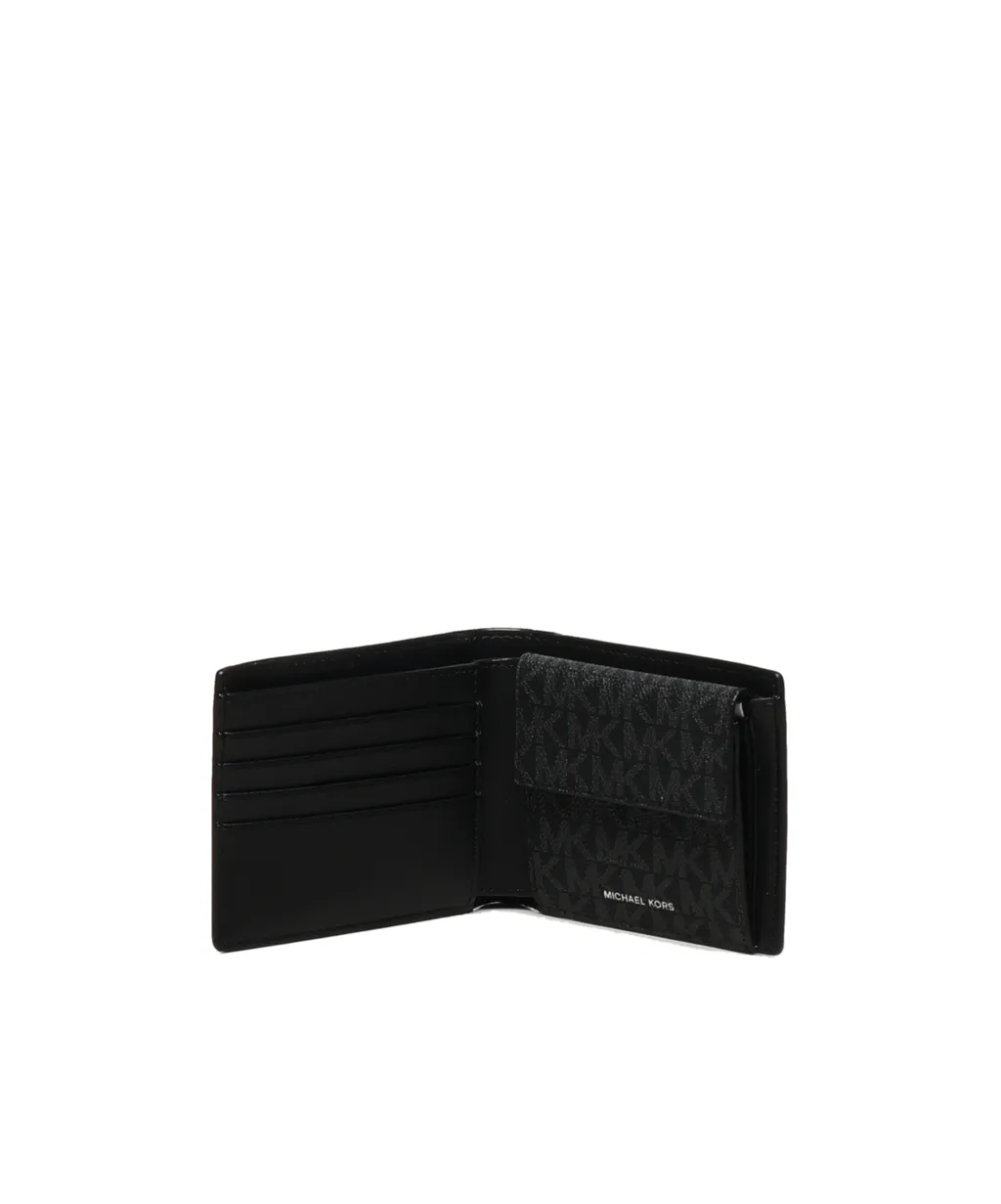 Logo Lettering Bi-Fold Wallet