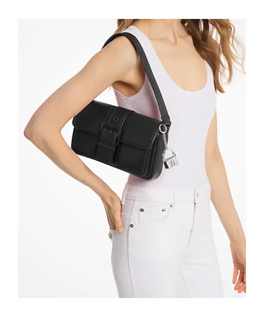 Colby Buckle Flap Shoulder Bag