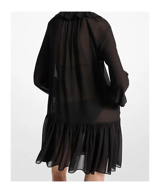 Ruffled Mini Dress