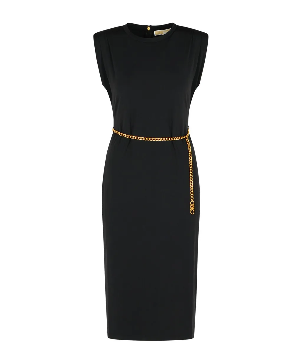Chain Belt Dress