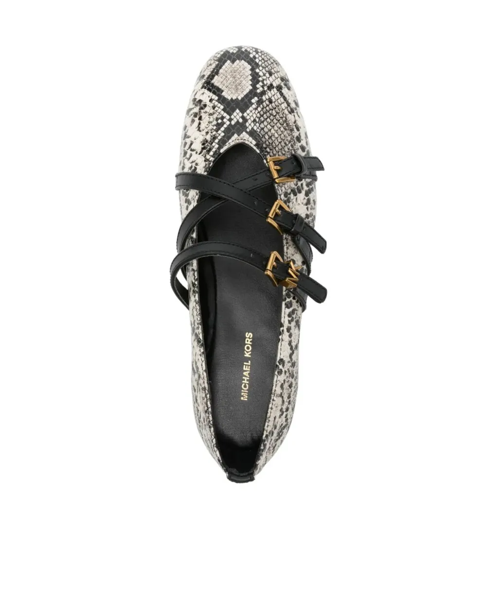 Indy Embossed Ballet Flats