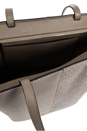 Logo-Print Canvas Tote Bag