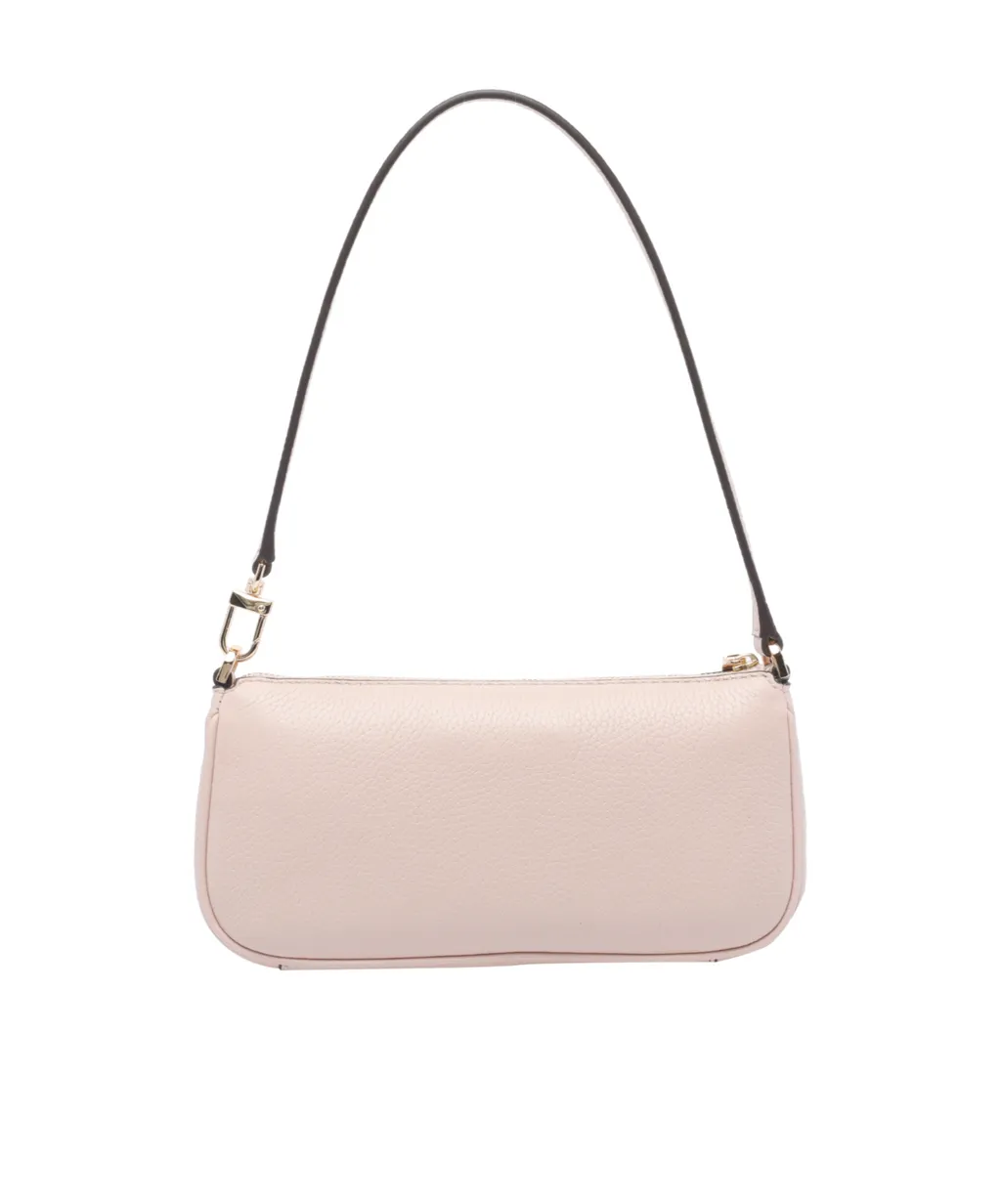 Zoe Small Pebbled Pochette Bag