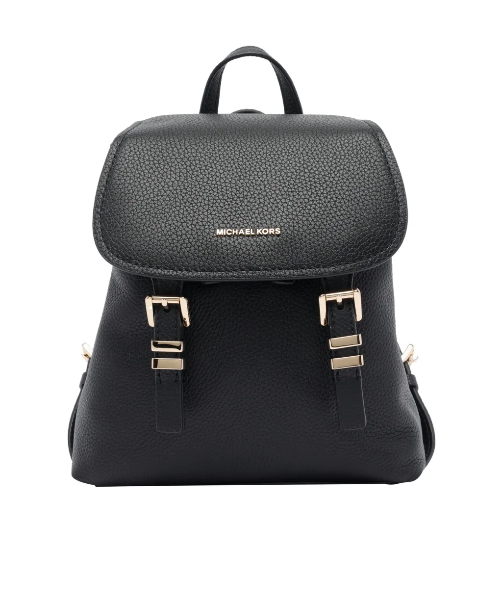 Textured Leather Backpack