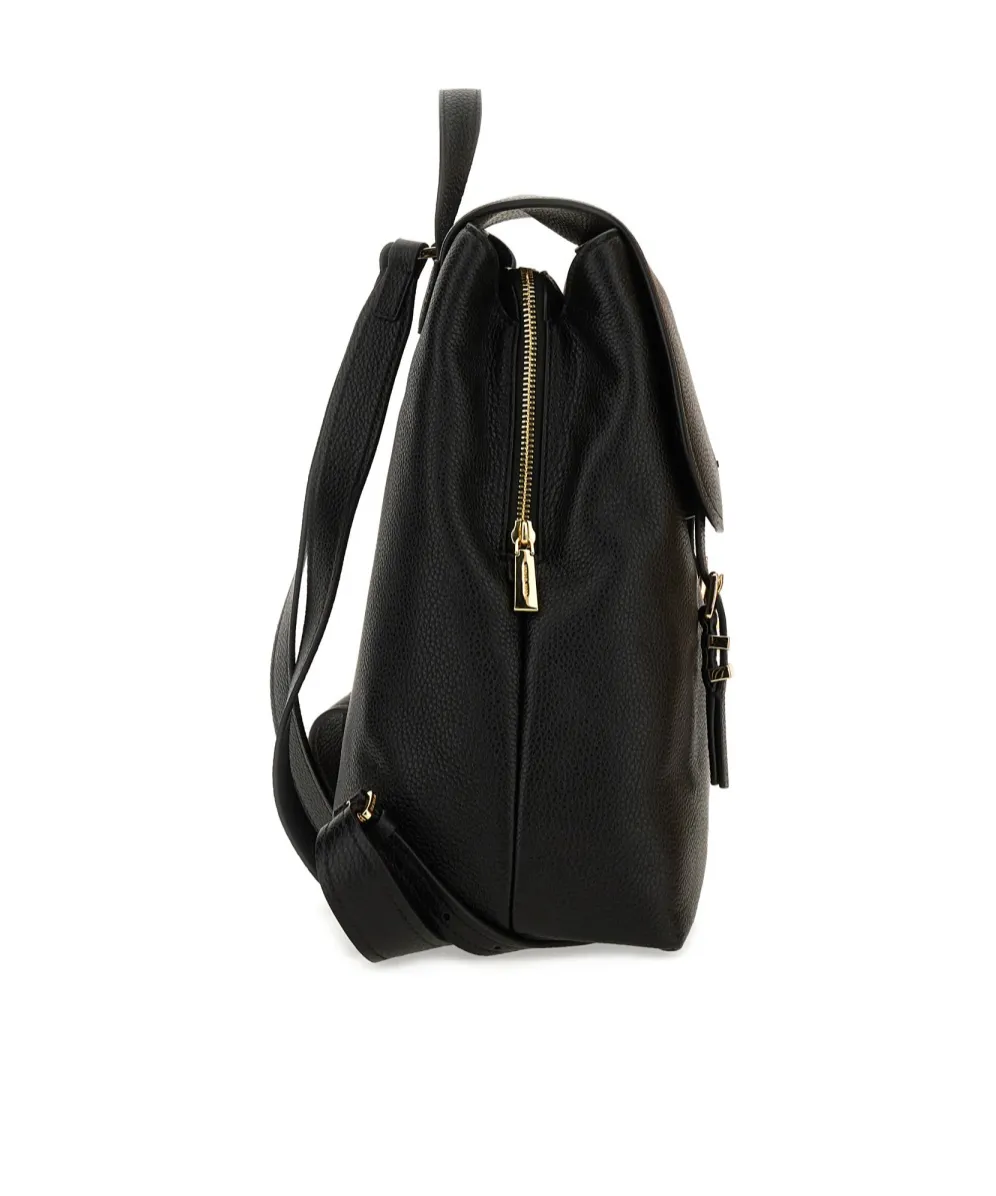 Pebbled Leather Backpack