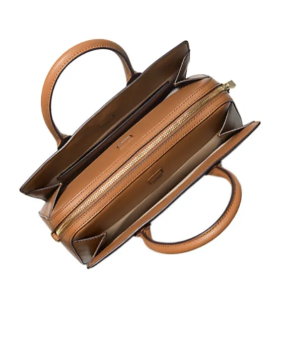Laila Medium Signature Logo Satchel