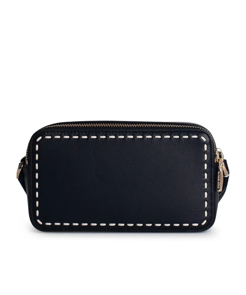 Jet Set Logo Lettering Shoulder Bag