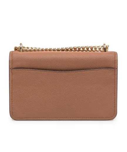 Claire Logo Plaque Shoulder Bag