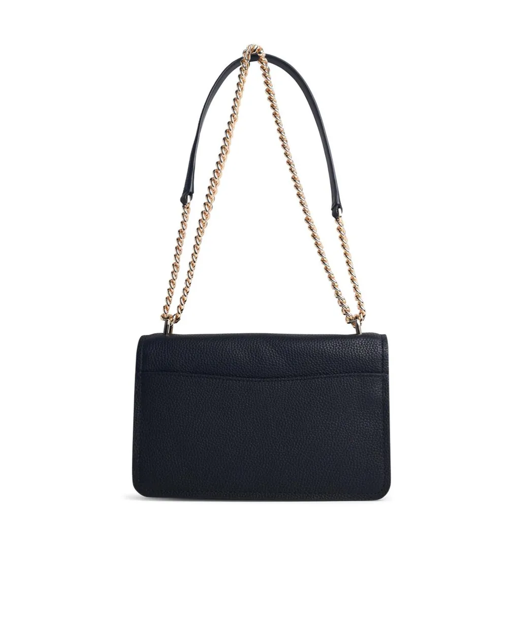 Claire Logo Plaque Shoulder Bag