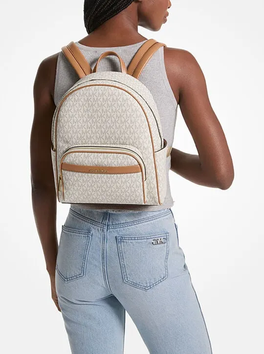 Medium Jacquard Backpack