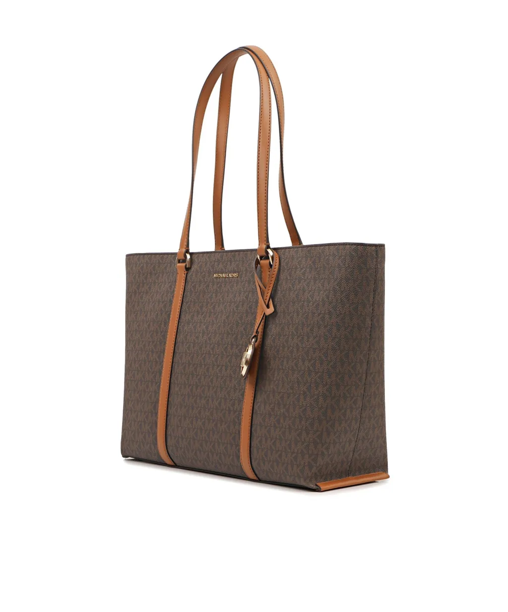 Temple Large Signature Logo Tote Bag