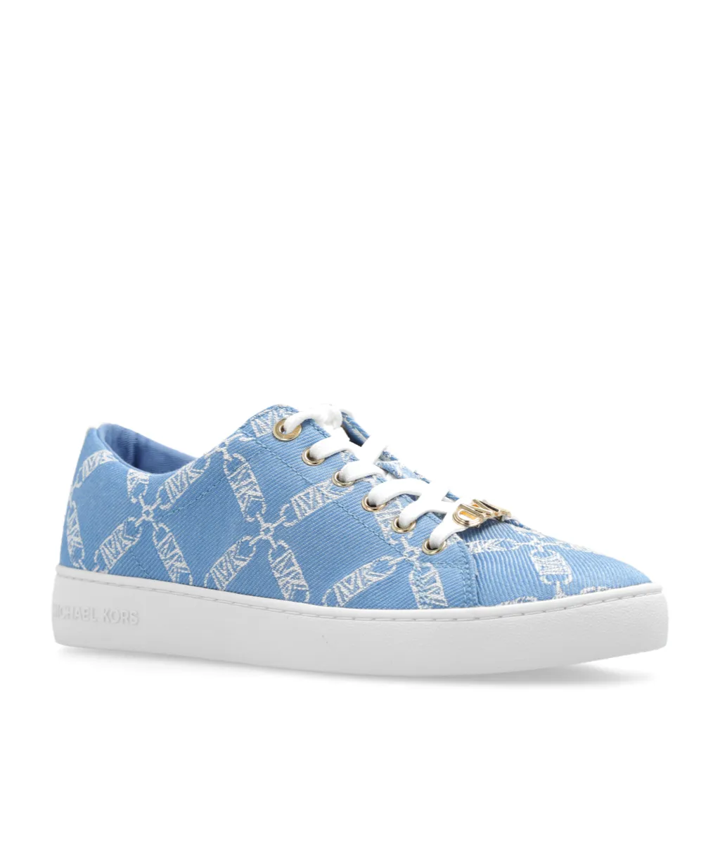 Evy Embroidered-Logo Sneakers
