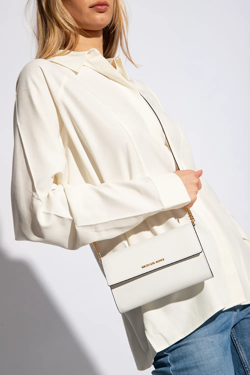 Jet Set Leather Crossbody Bag