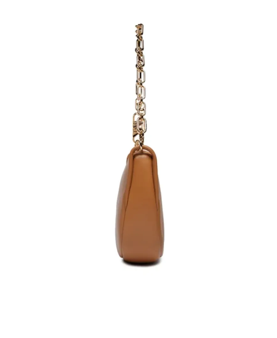 Logo Plaque Chained Small Shoulder Bag