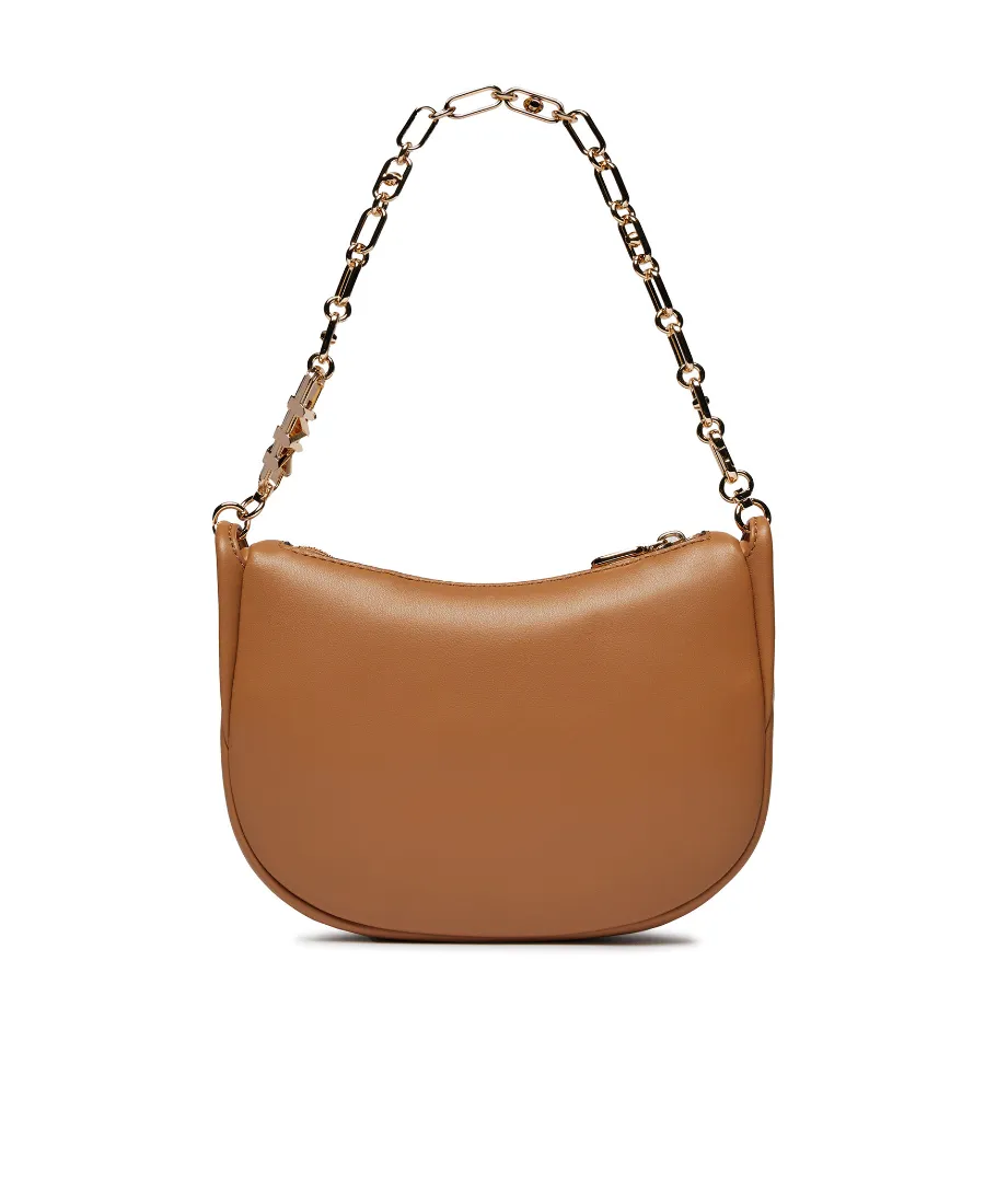 Logo Plaque Chained Small Shoulder Bag