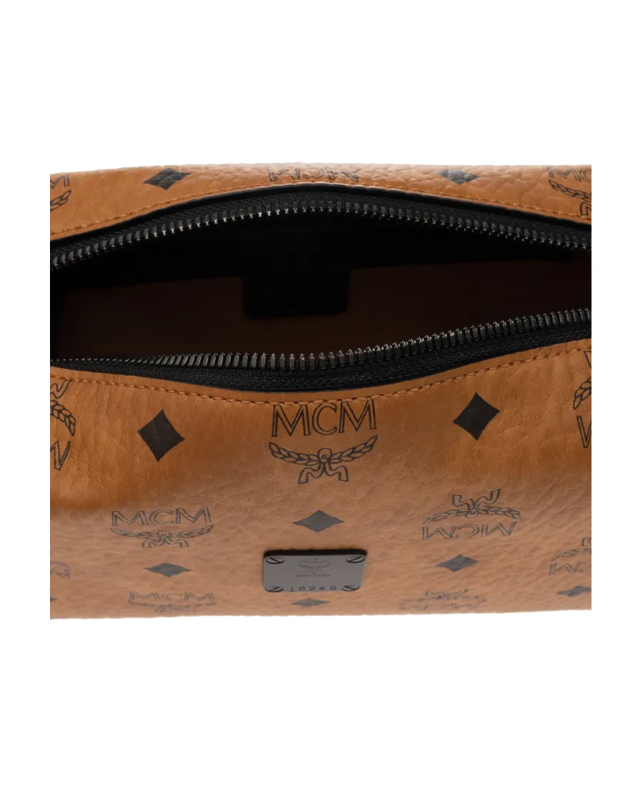 Ottomar Logo-Print Clutch Bag