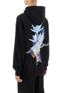 Logo Printed Drawstring Hoodie