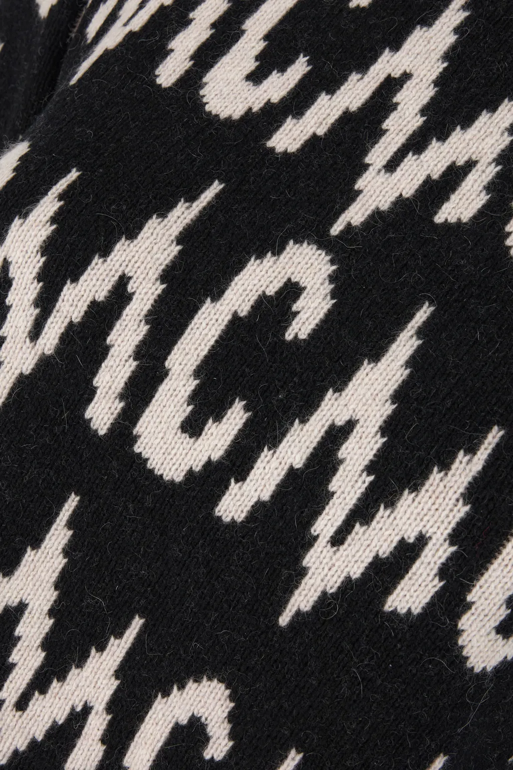 Logo Intarsia Crewneck Jumper