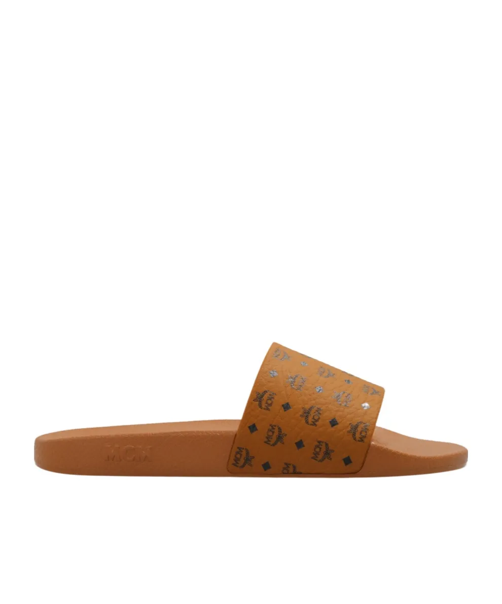 Logo-Printed Slip-On Sandals