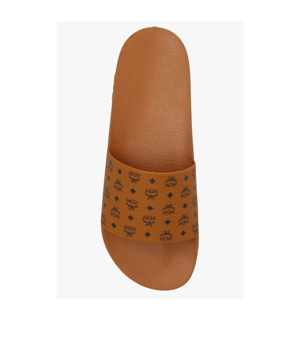 Logo-Printed Slip-On Sandals