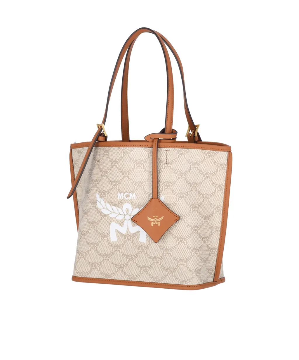 Mini Himmel Lauretos Monogram Pattern Tote Bag