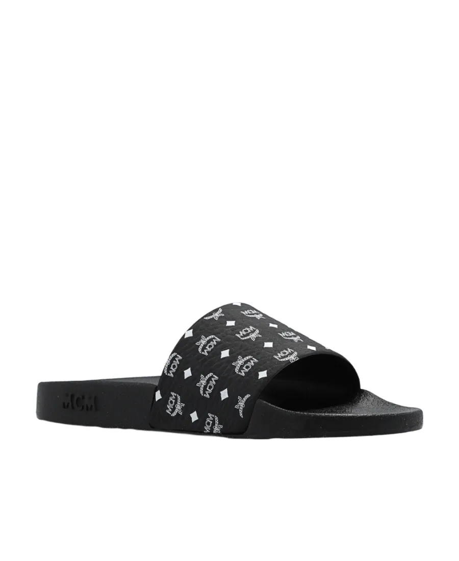 Logo-Print Single-Strap Slides