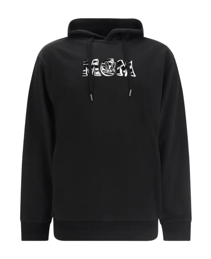 Logo-Printed Drawstring Hoodie