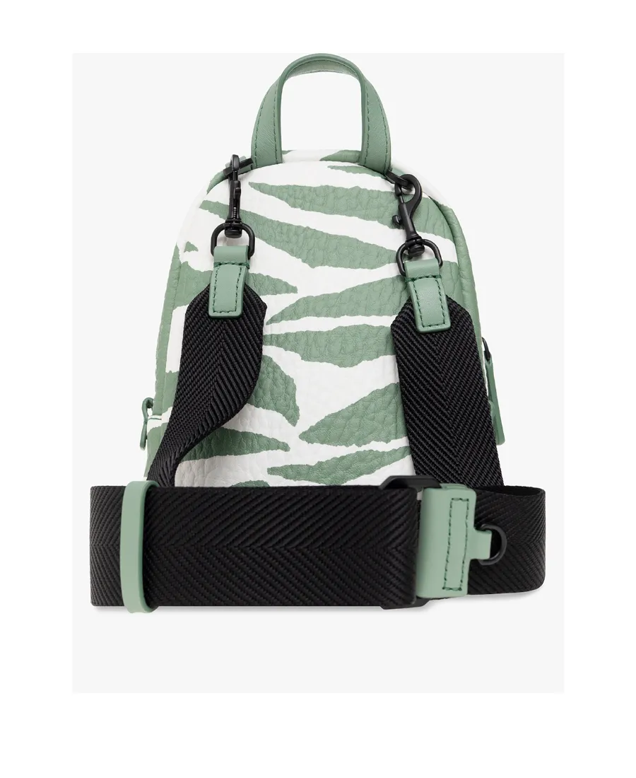 Animal Printed Logo Patch Detailed Backpack