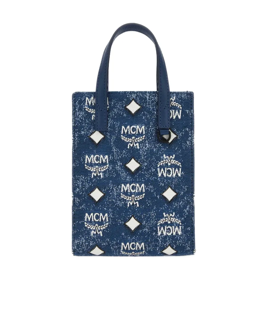 Aren Denim Mini Tote Bag
