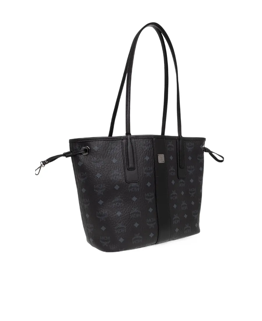 Liz Reversible Monogram Pattern Tote Bag