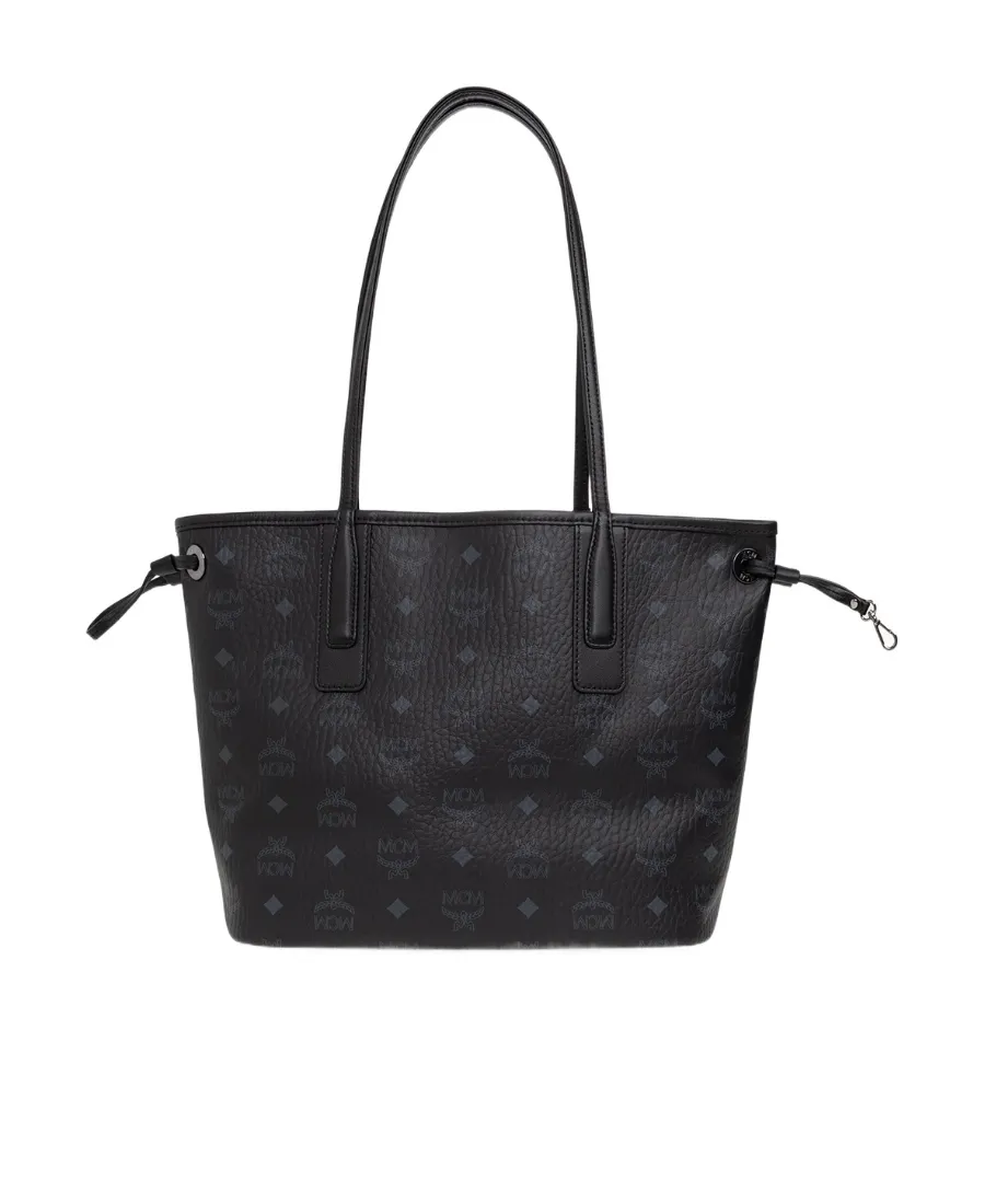 Liz Reversible Monogram Pattern Tote Bag
