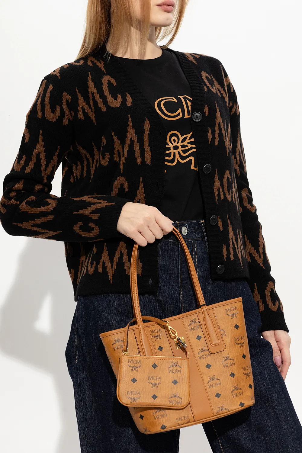 Liz Reversible Mini Top Handle Bag