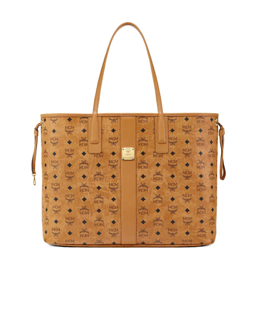 Liz Logo Plaque Top Handle Bag