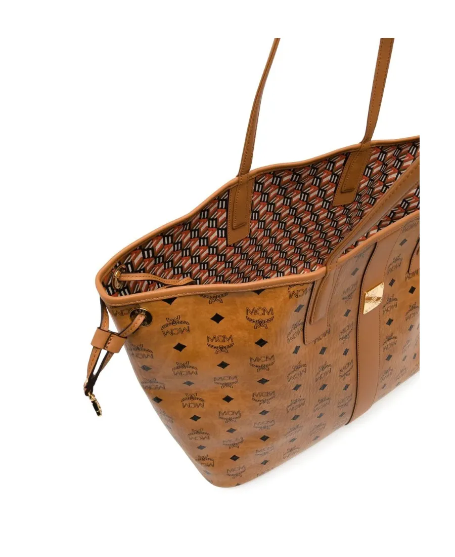 Liz Logo Plaque Top Handle Bag