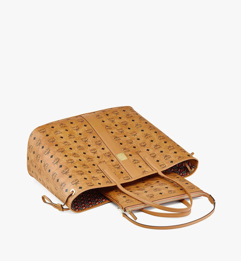 Liz Logo Plaque Top Handle Bag