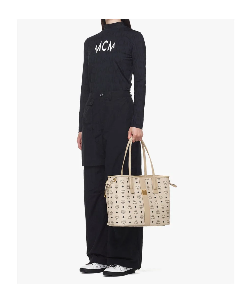 Liz Reversible Top Handle Medium Tote Bag