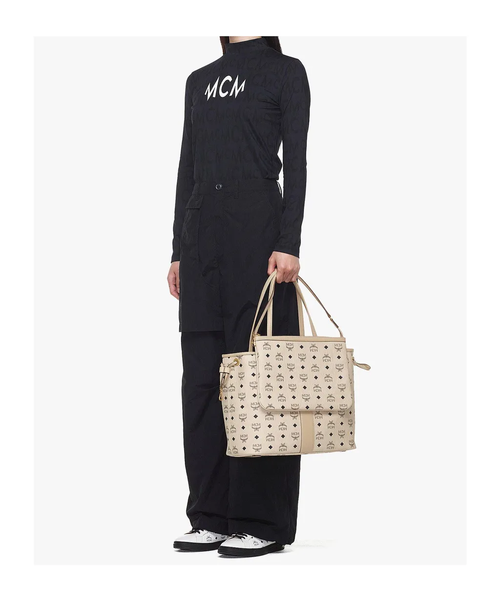 Liz Reversible Top Handle Medium Tote Bag