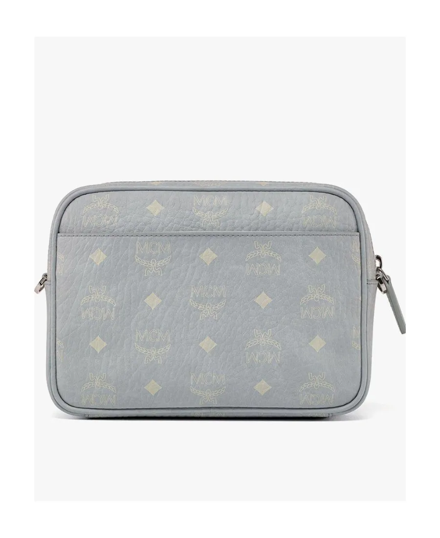 Logo Zipper Shoulder Bag