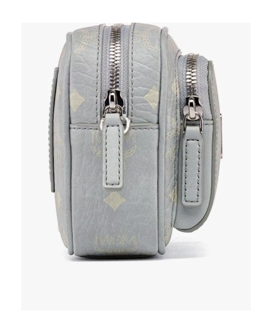 Logo Zipper Shoulder Bag