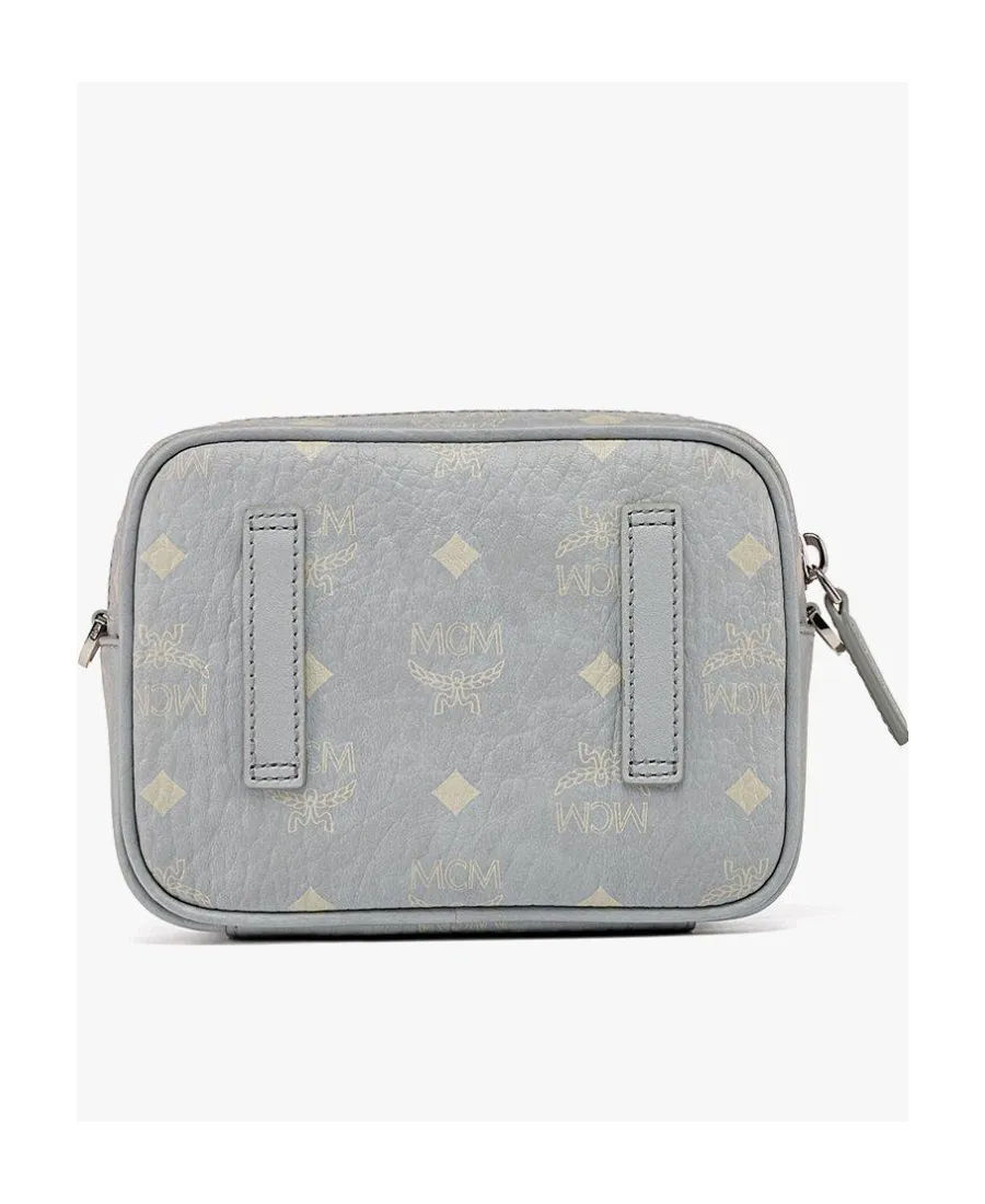 Logo Zipper Shoulder Bag