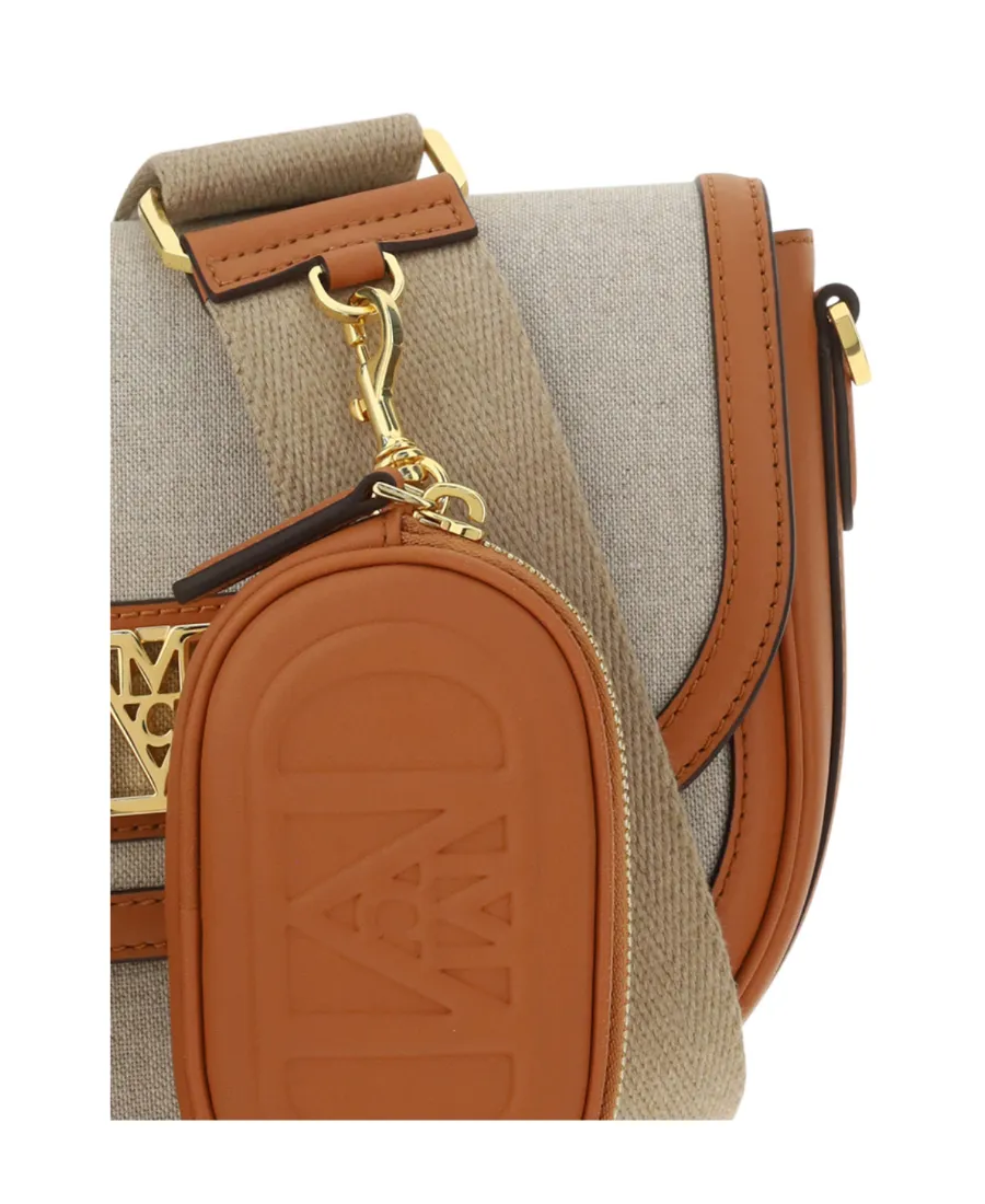 Mode Travia Logo Plaque Small Crossbody Bag