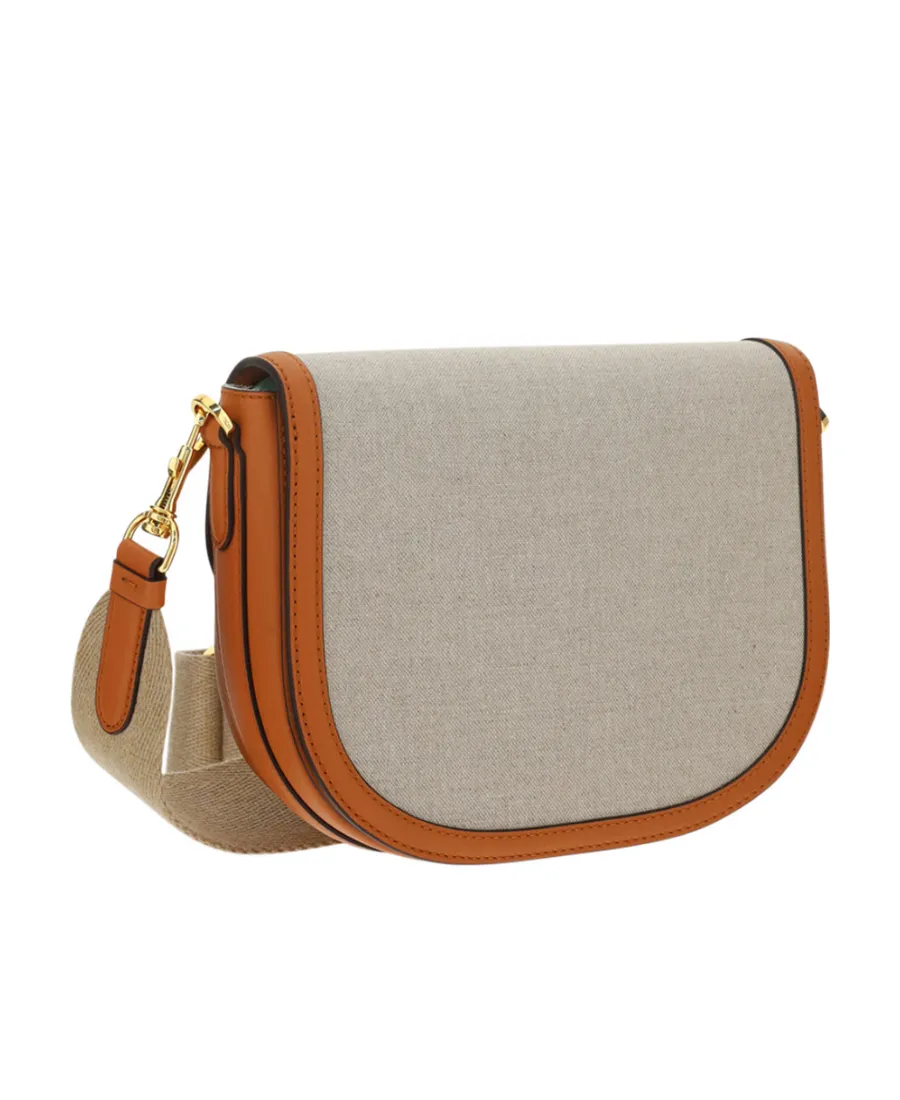 Mode Travia Logo Plaque Small Crossbody Bag