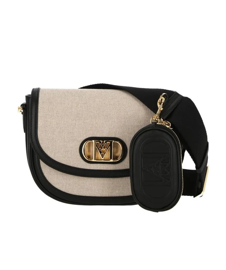 Mode Travia Logo Plaque Small Crossbody Bag