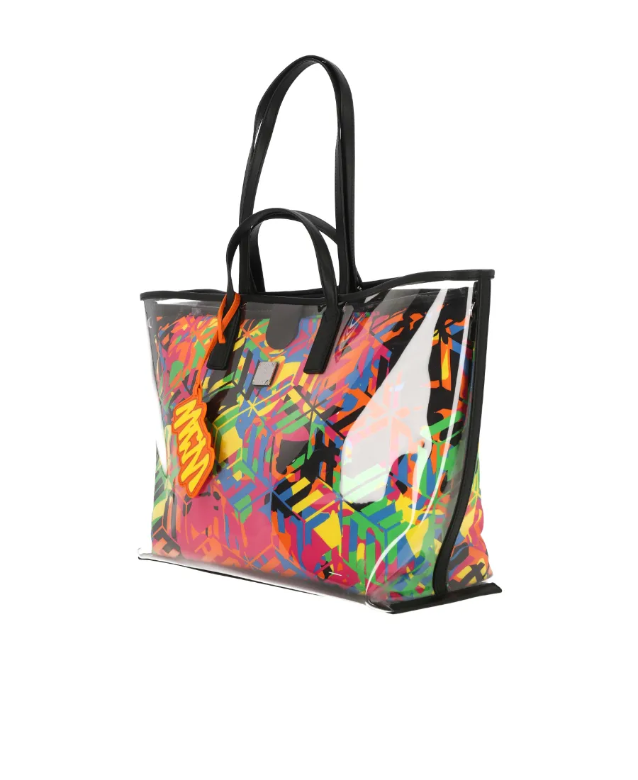 Abstract Pattern Printed Tote Bag