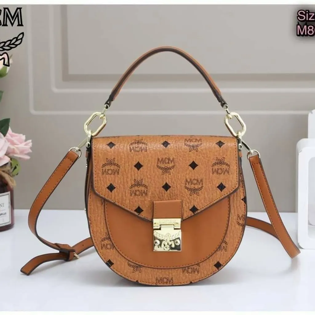 Logo Printed Handbag