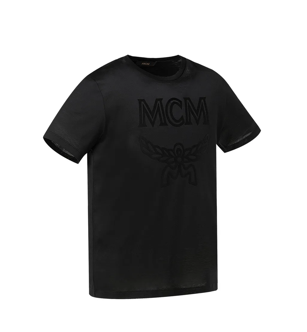 Logo Print Round-Collar T-Shirt